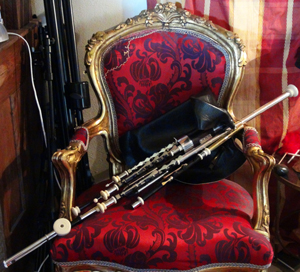 Uilleann pipes‏ (Enregistrement des albums "La Barque ailée et l'Albatros")